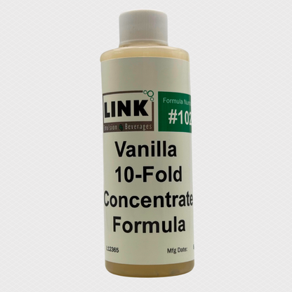 Vanilla 10-Fold Concentrate Syrup Formula #102