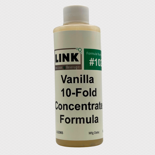 Vanilla 10-Fold Concentrate Syrup Formula #102