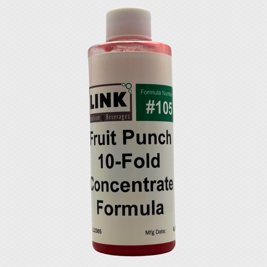 Fruit Punch 10-Fold Concentrate Syrup Formula #105