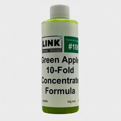 Green Apple 10-Fold Concentrate Syrup Formula #106