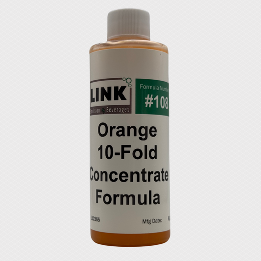 Orange 10-Fold Concentrate Syrup Formula #108