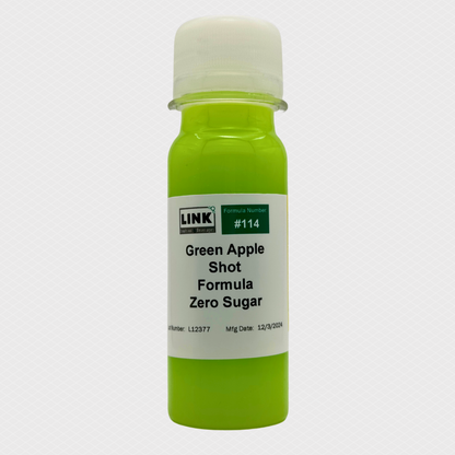 Green Apple Shot Zero Calorie Formula #114