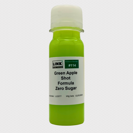 Green Apple Shot Zero Calorie Formula #114