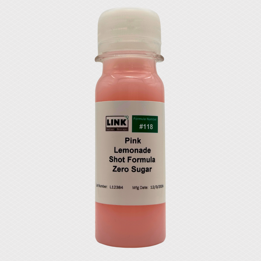 Pink Lemonade Shot Zero Calorie Formula #118