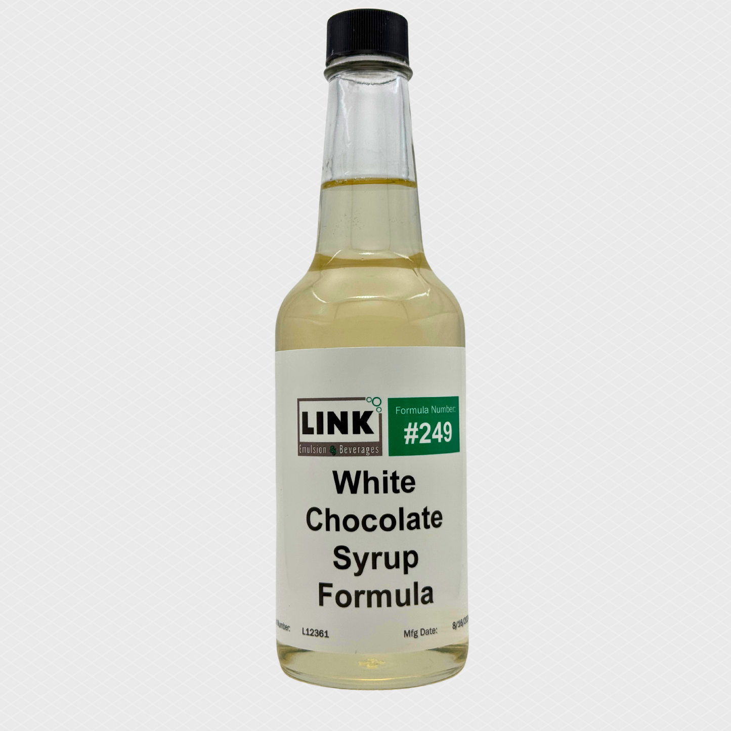 White Chocolate Syrup Formula #249