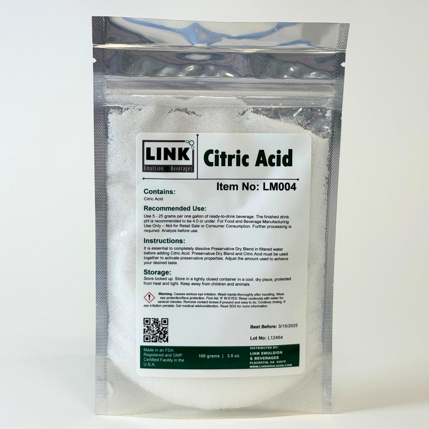 Citric Acid - LM004